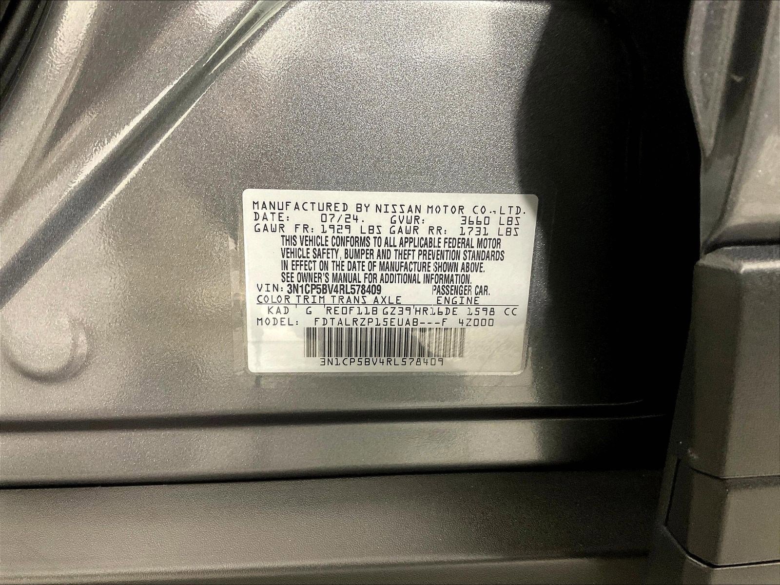 Certified 2024 Nissan Kicks S FWD image 19