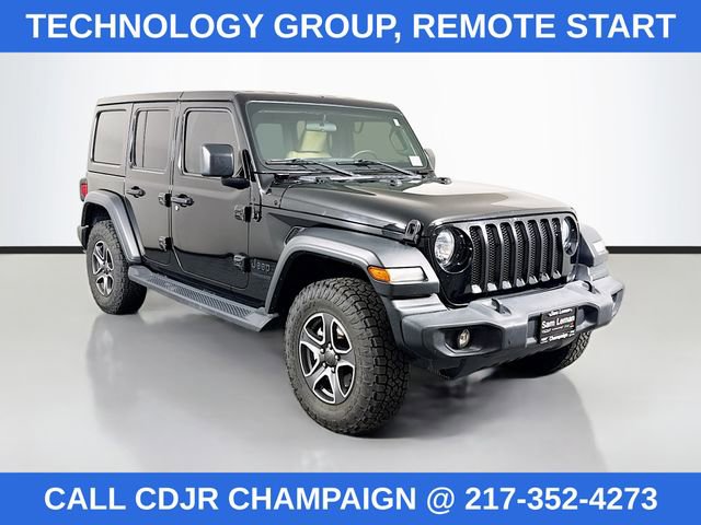 Used 2020 Jeep Wrangler Unlimited Sport image 1