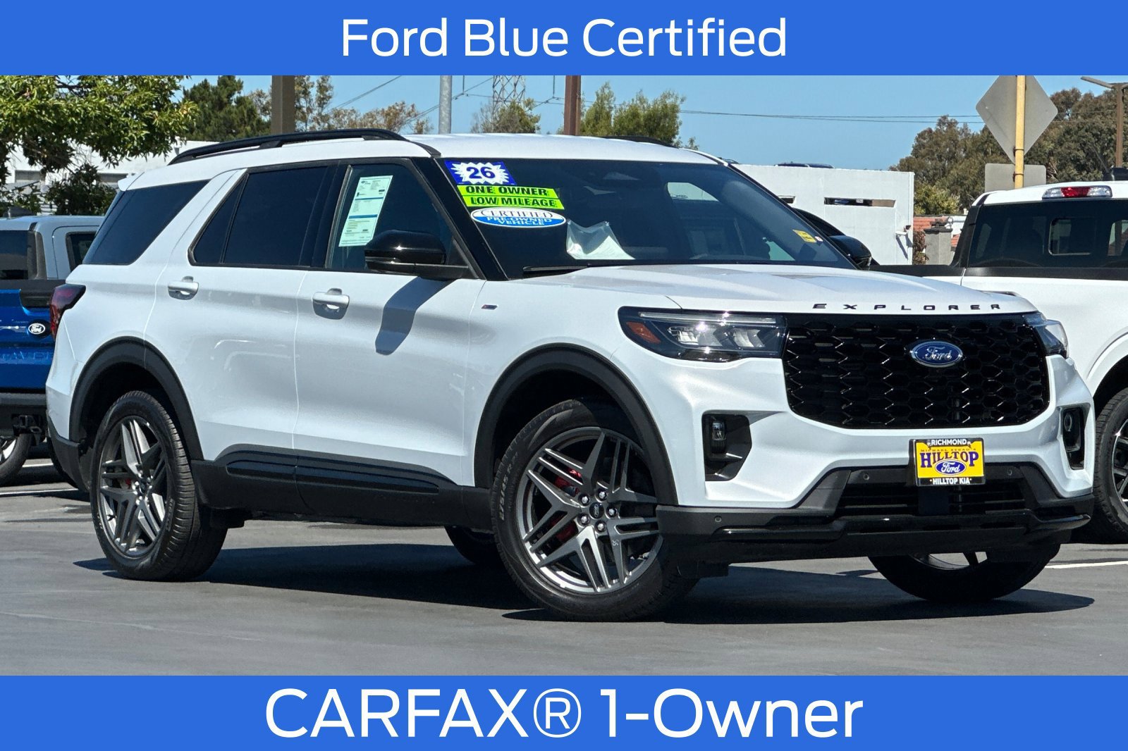 Certified 2026 Ford Explorer ST-Line w/ ST-Line Street Pack AWD/4WD image 2