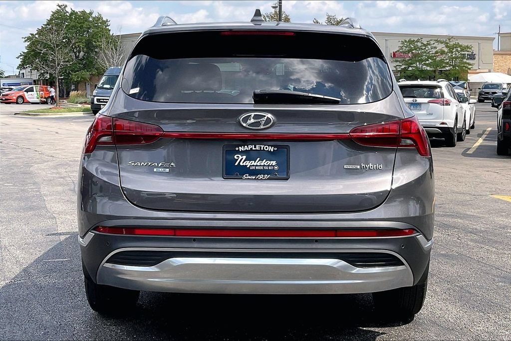 Used 2021 Hyundai Santa Fe Blue AWD/4WD image 3