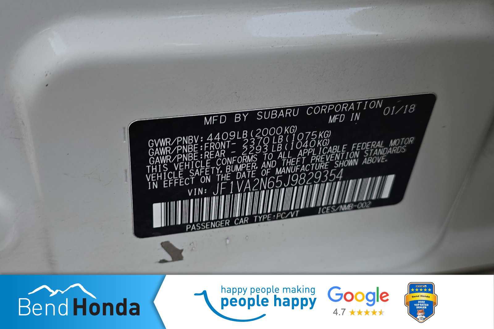 Used 2018 Subaru WRX STI image 28