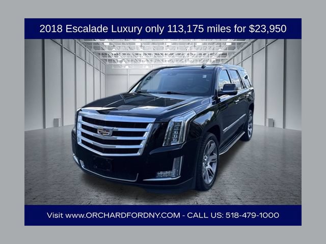 Used 2018 Cadillac Escalade Luxury AWD/4WD 360° Tour