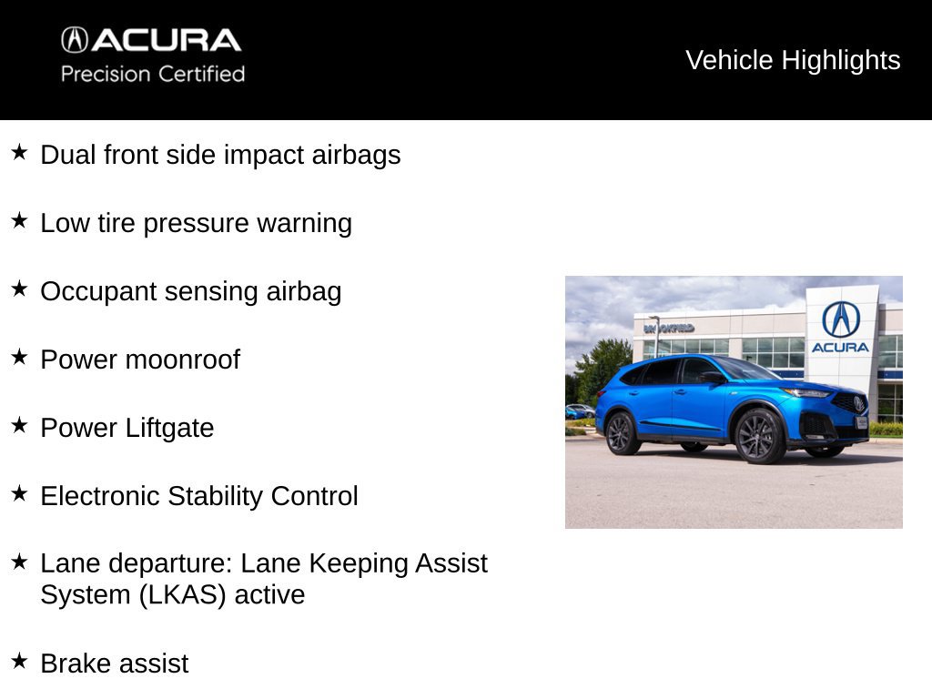 Certified 2026 Acura MDX A-Spec AWD/4WD image 13