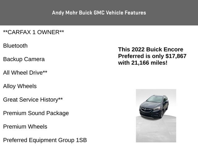 Used 2022 Buick Encore Preferred w/ Safety Package image 4