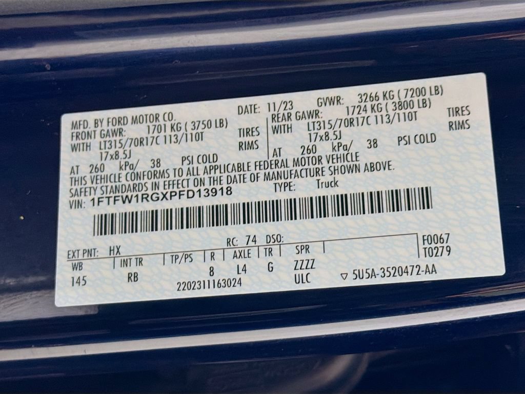Used 2023 Ford F150 Raptor w/ Raptor Carbon Fiber Package AWD/4WD image 30