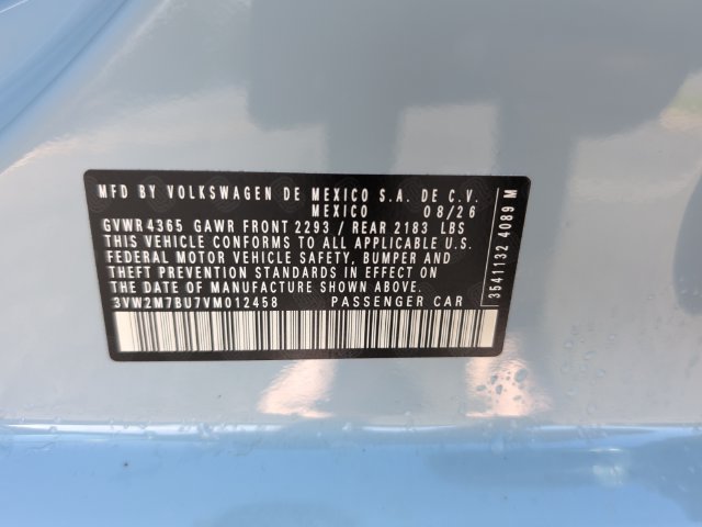 New 2027 Volkswagen Jetta GLI Autobahn FWD image 25