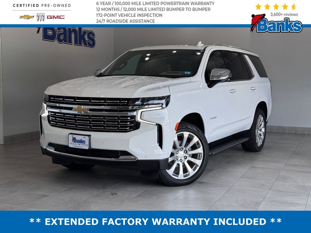 Certified 2021 Chevrolet Tahoe Premier w/ Premium Package