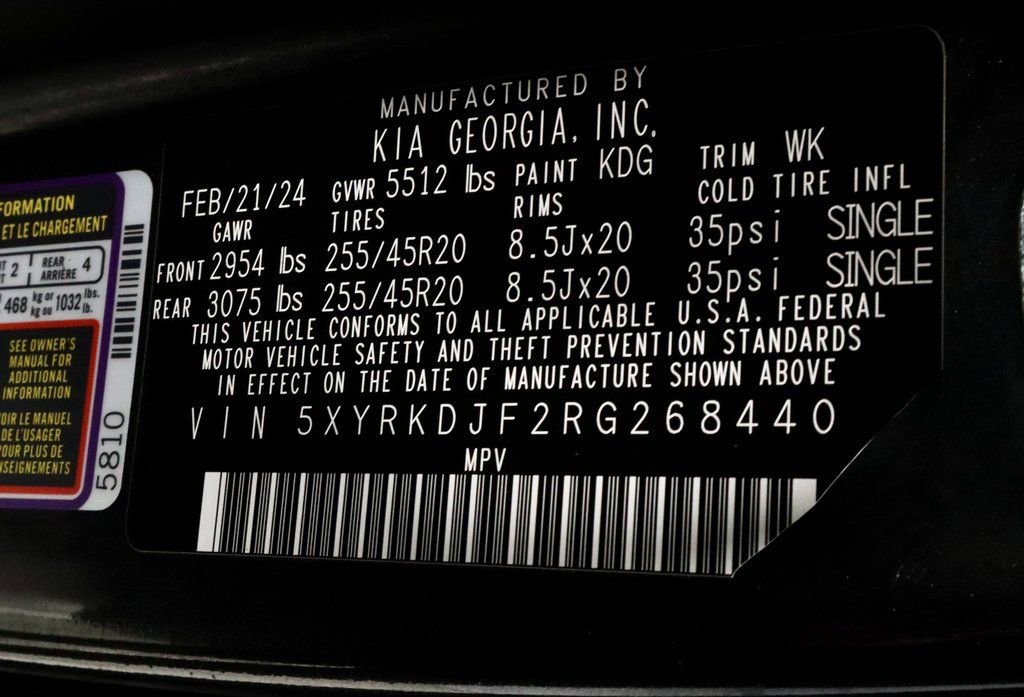 Used 2024 Kia Sorento SX image 37