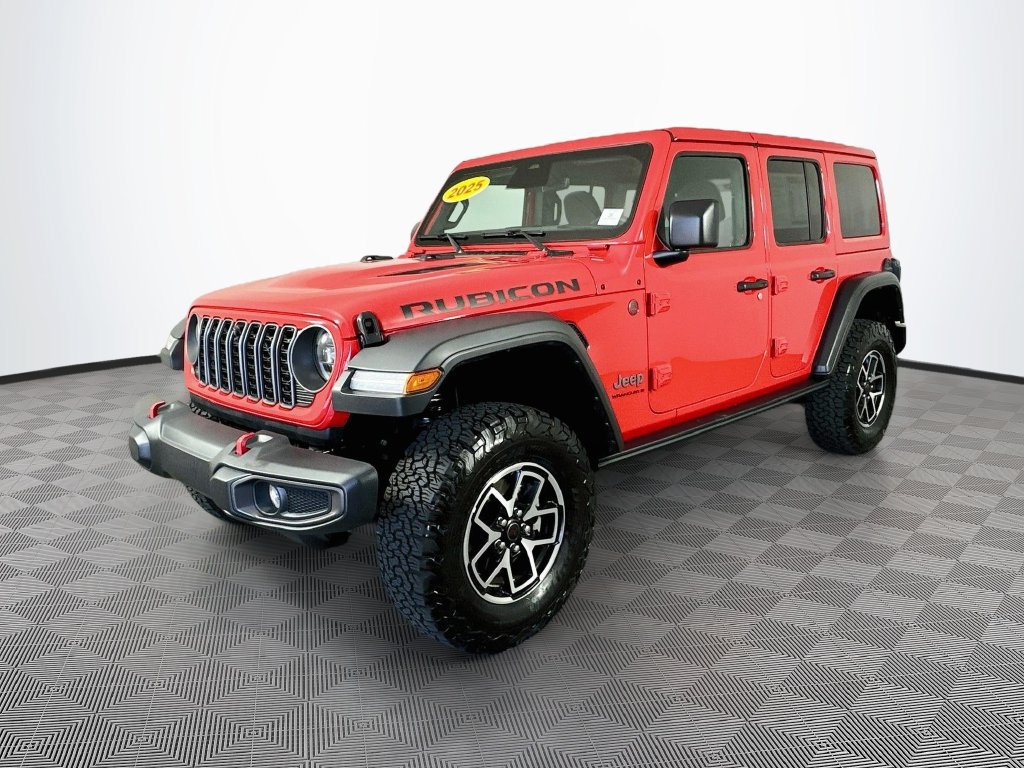 Certified 2025 Jeep Wrangler Unlimited Rubicon w/ Safety Group AWD/4WD image 6