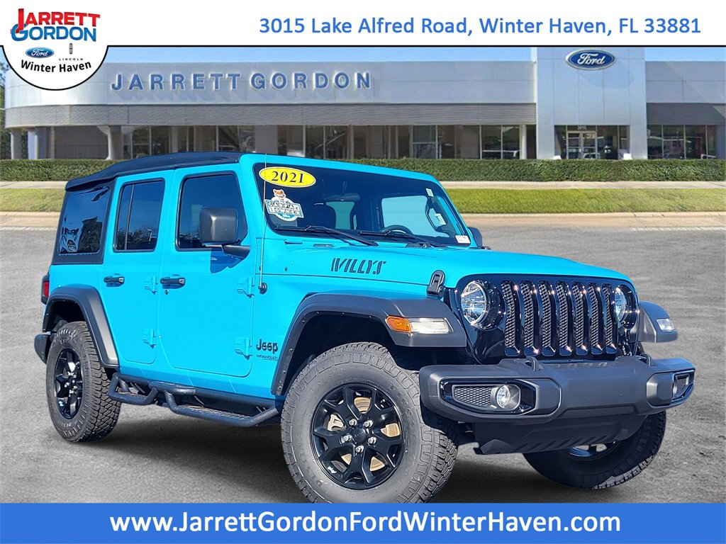Used 2021 Jeep Wrangler Unlimited Sport 360° Tour