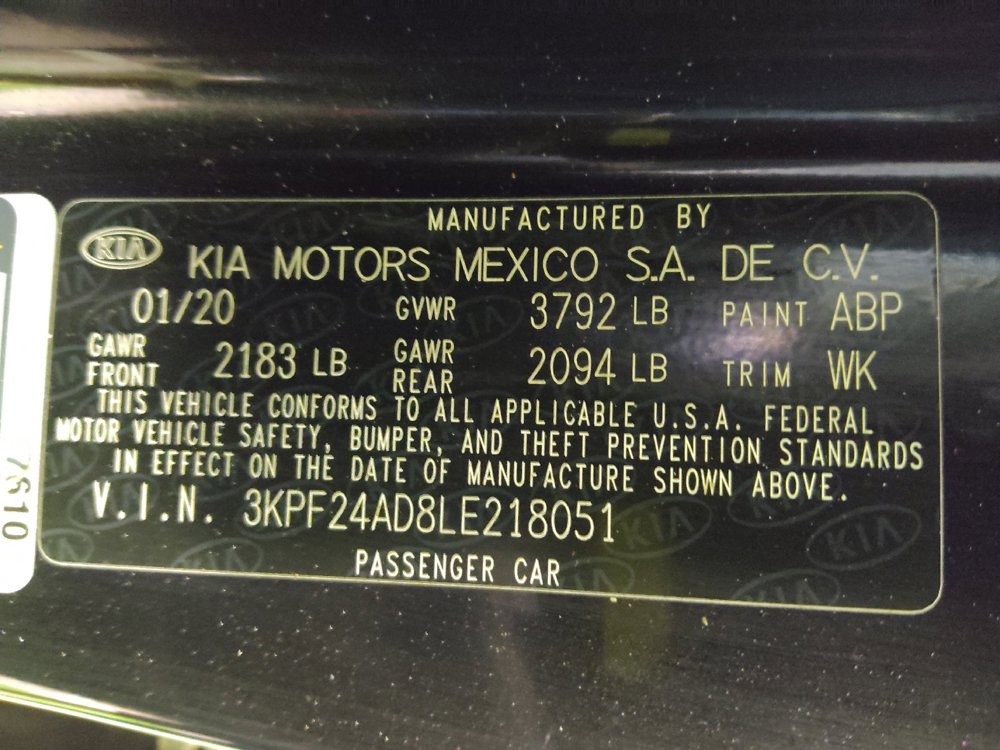 Used 2020 Kia Forte LXS FWD image 33