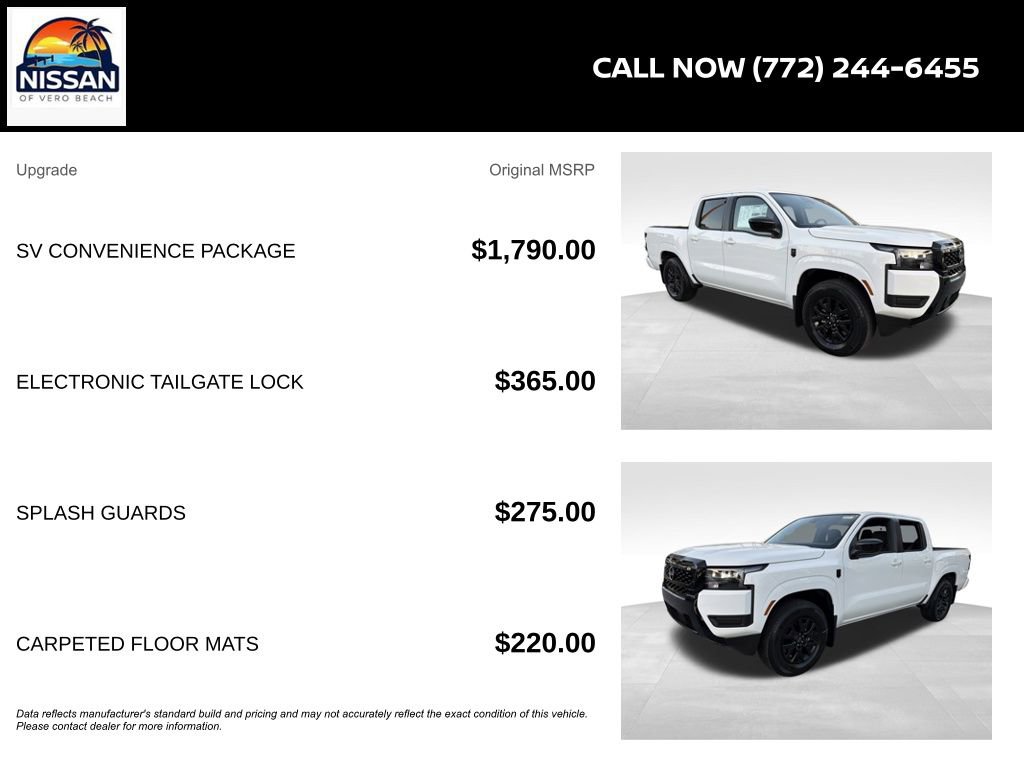 New 2026 Nissan Frontier SV w/ SV Convenience Package RWD image 6