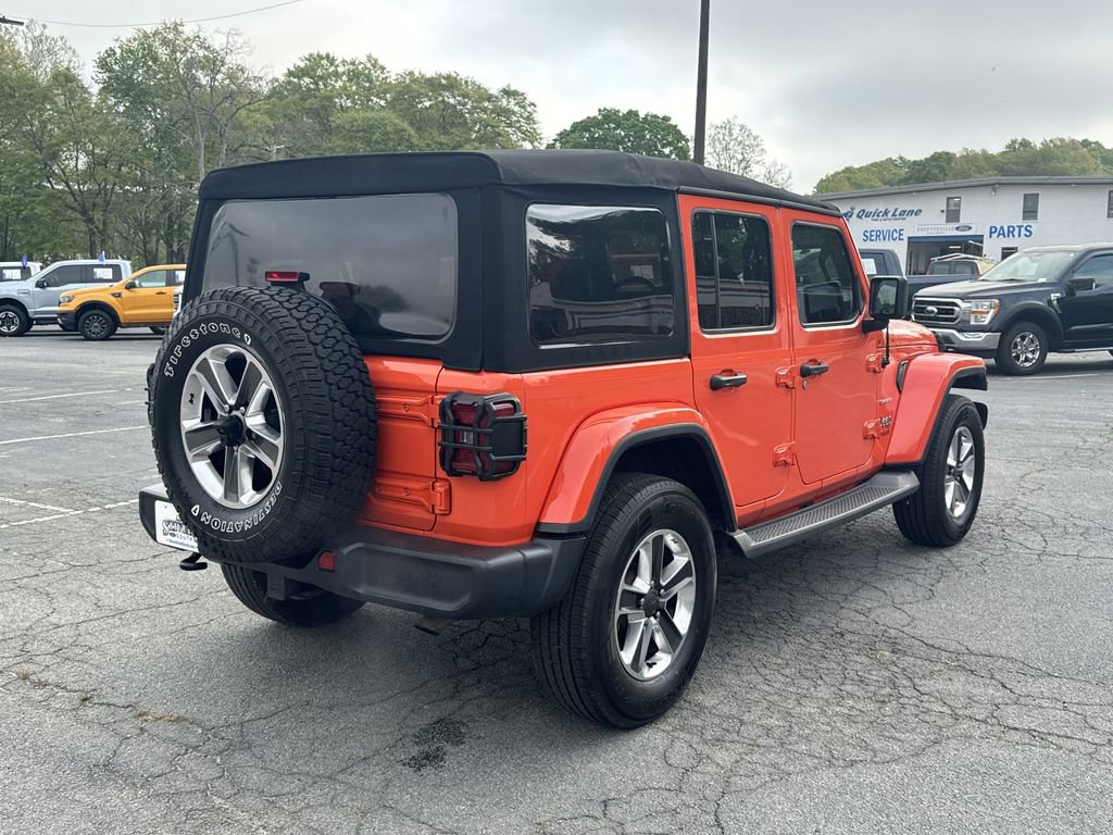 Used 2019 Jeep Wrangler Unlimited Sahara image 7