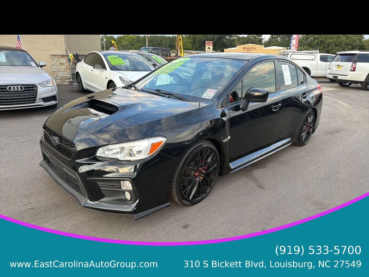 Used 2018 Subaru WRX Premium w/ Performance Package AWD/4WD image 1