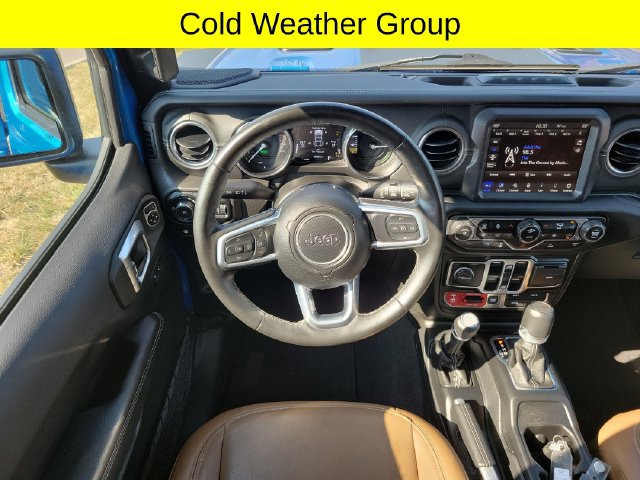 Certified 2023 Jeep Wrangler Unlimited Rubicon 4xe w/ Cold Weather Group AWD/4WD image 9