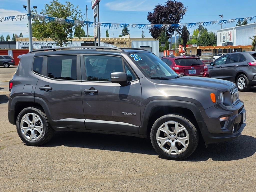Used 2020 Jeep Renegade Limited w/ UConnect 8.4 Nav Group image 2