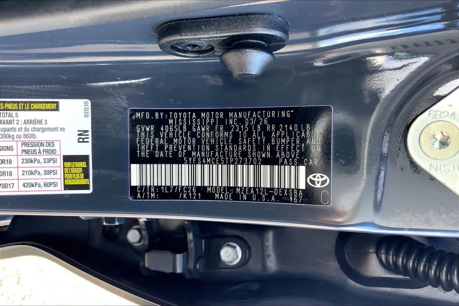 Certified 2026 Toyota Corolla SE FWD image 36