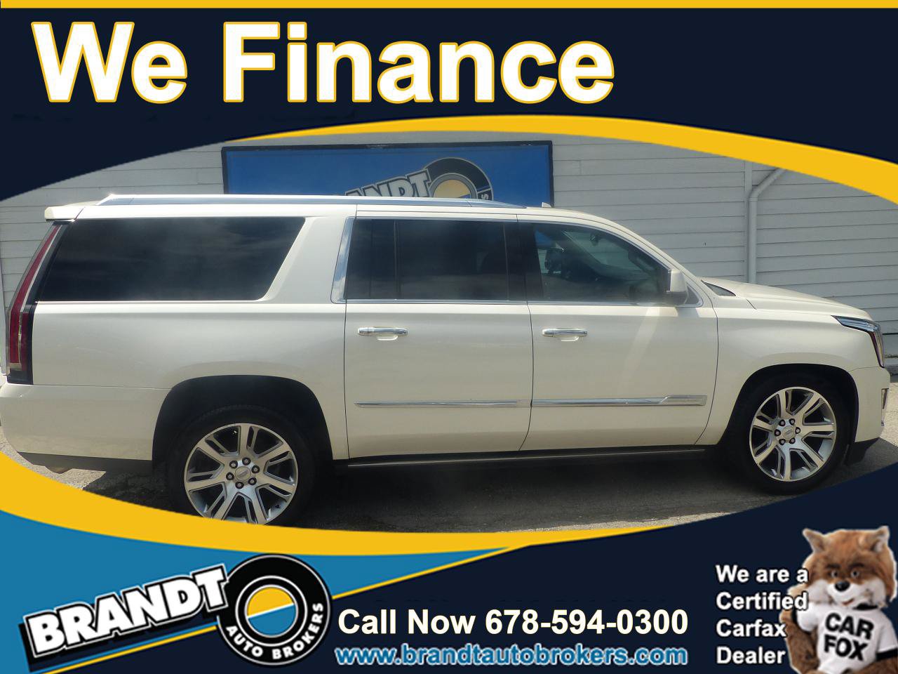Used 2015 Cadillac Escalade ESV Premium AWD/4WD image 1
