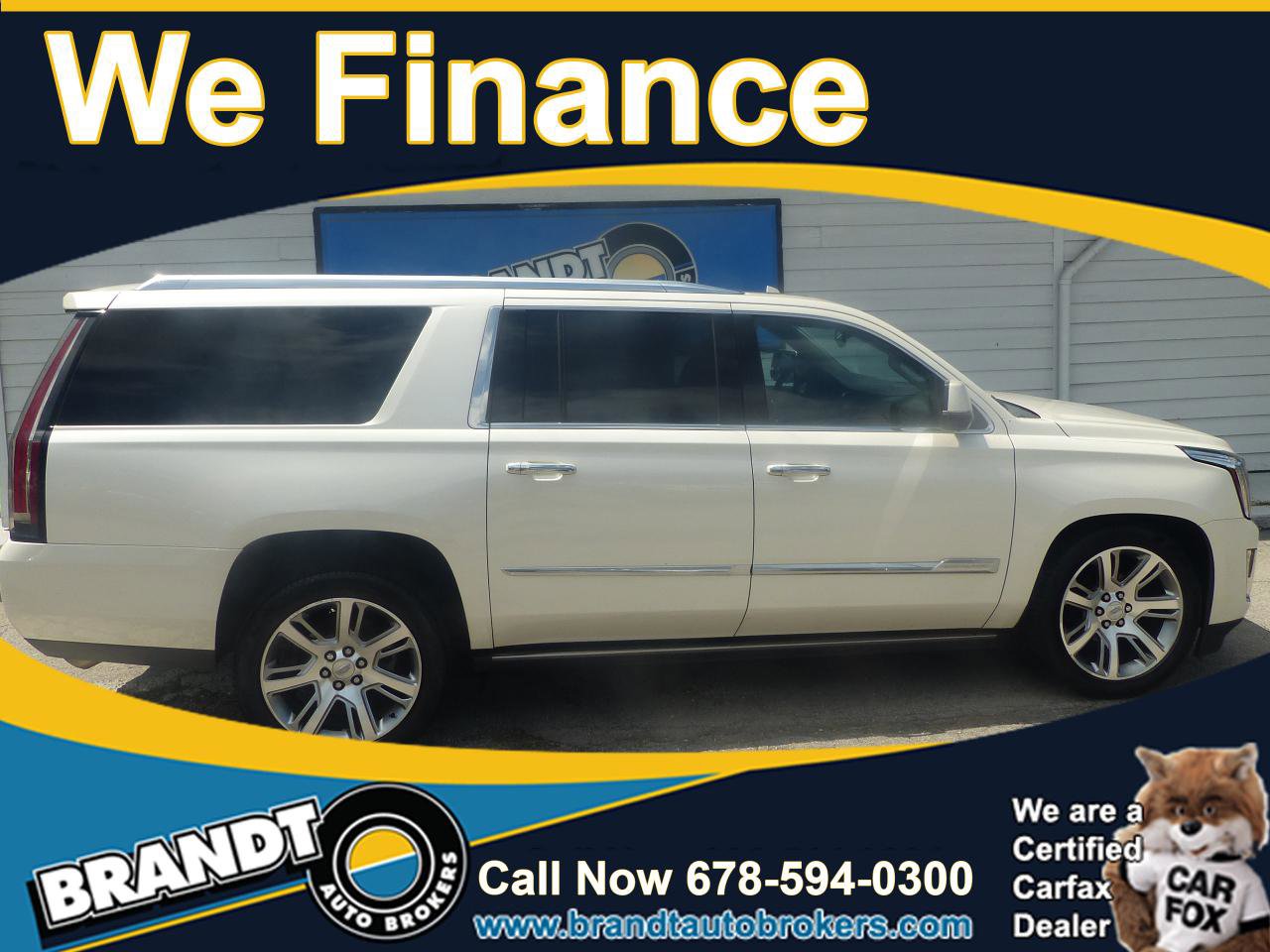 Used 2015 Cadillac Escalade ESV Premium AWD/4WD image 1