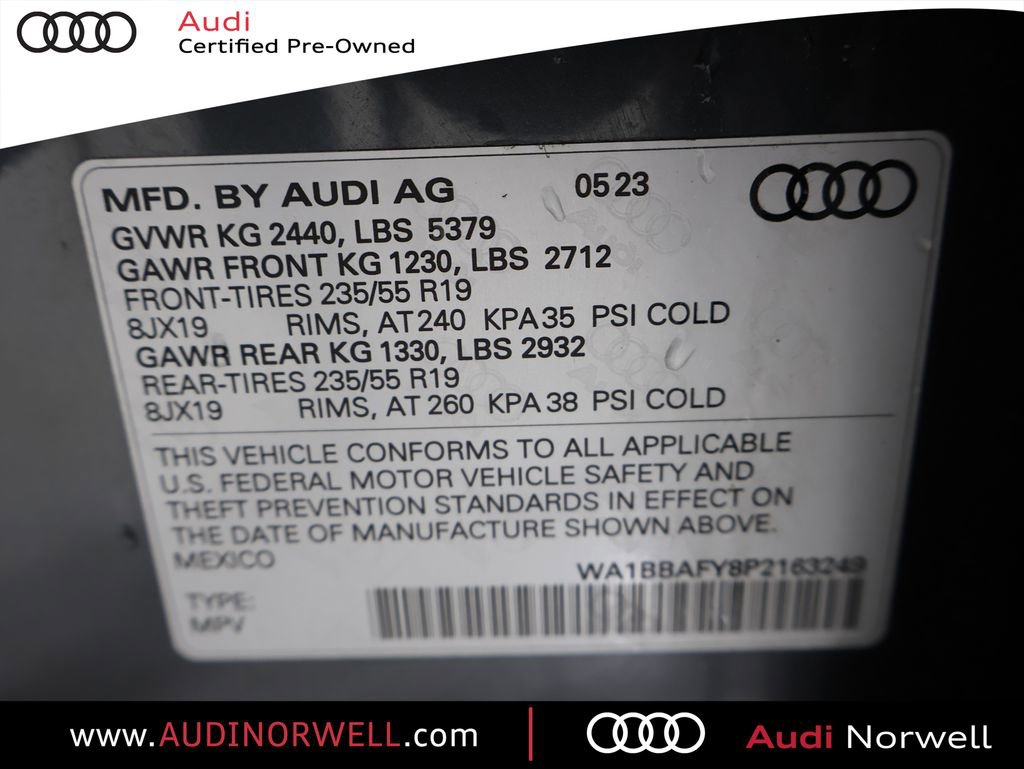 Certified 2023 Audi Q5 2.0T Premium Plus w/ Premium Plus Package image 3