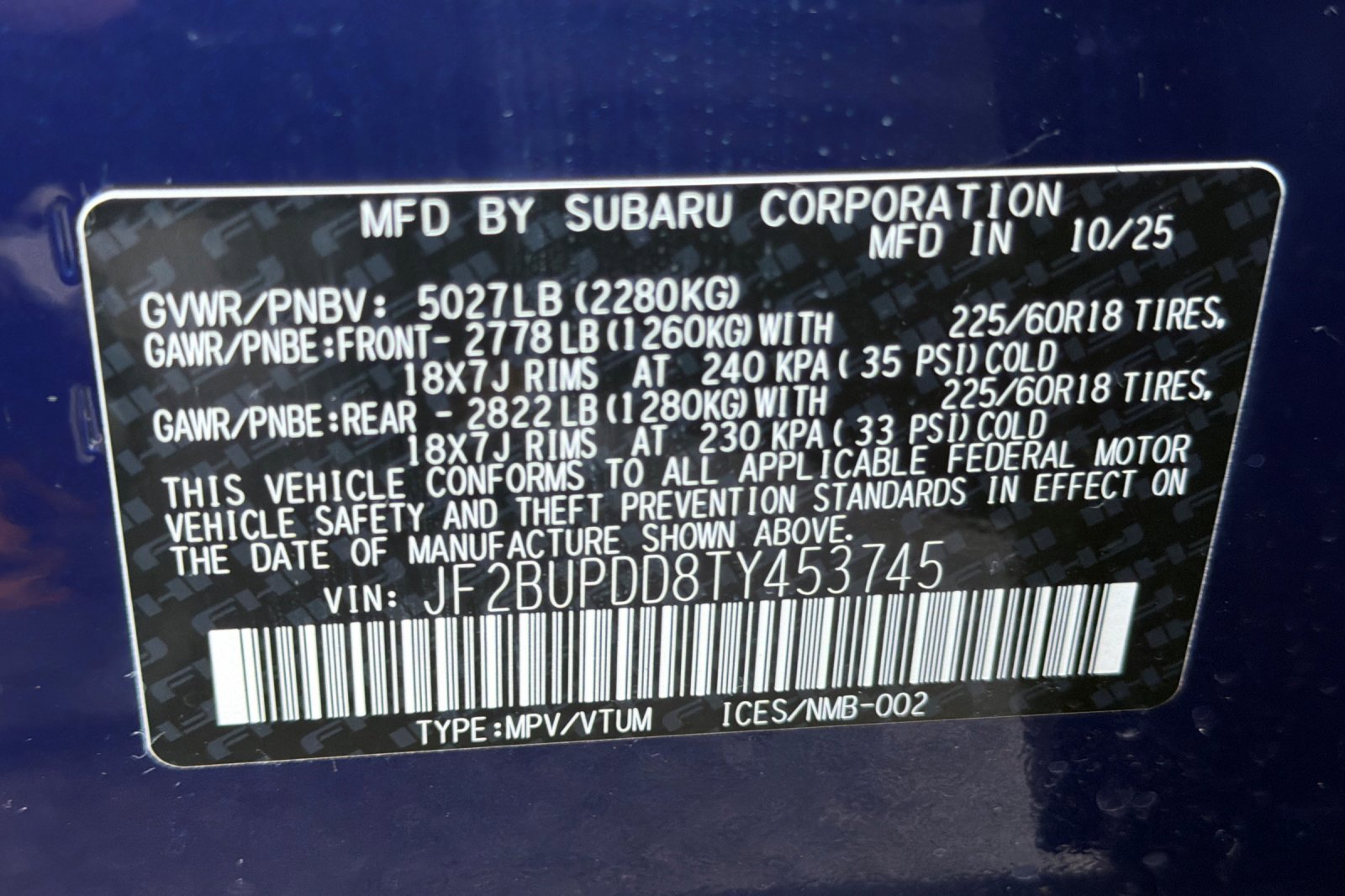 New 2026 Subaru Outback Limited image 27