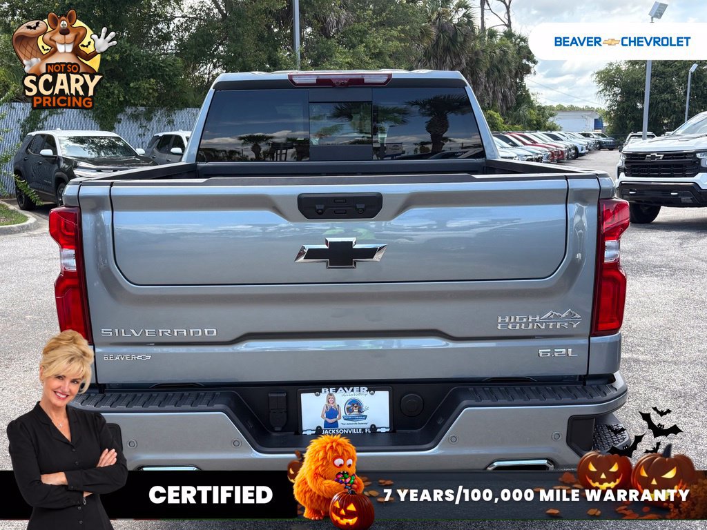 Used 2025 Chevrolet Silverado 1500 High Country w/ Technology Package AWD/4WD image 6