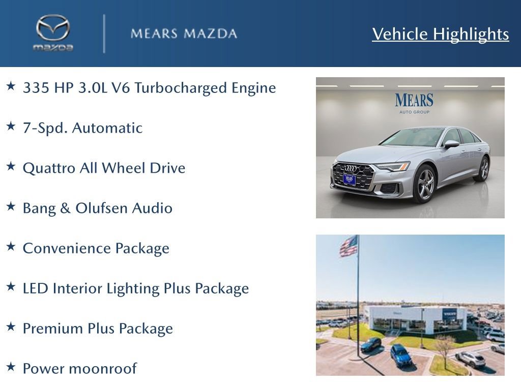 Used 2024 Audi A6 Premium Plus image 2