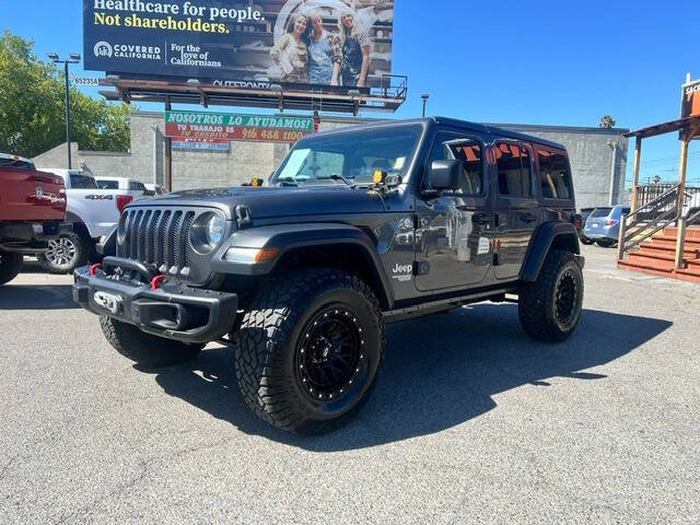Used 2020 Jeep Wrangler Unlimited Sport S AWD/4WD image 2