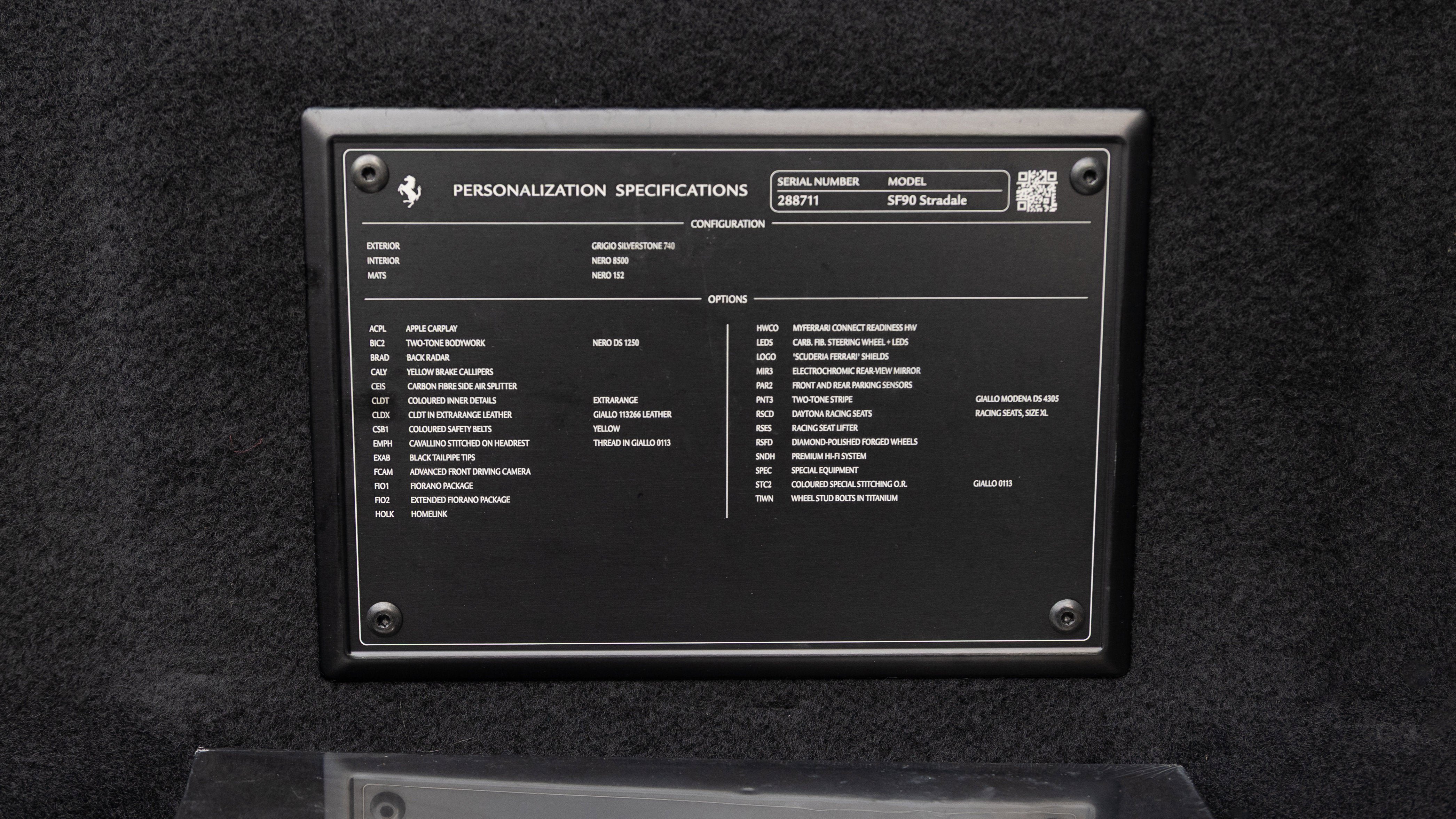 Certified 2023 Ferrari SF90 Stradale image 42