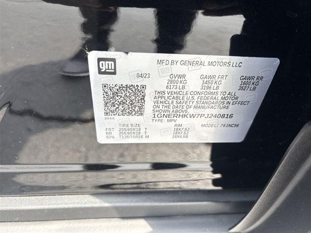 Certified 2023 Chevrolet Traverse LT w/ LPO, Floor Liner Package FWD image 32