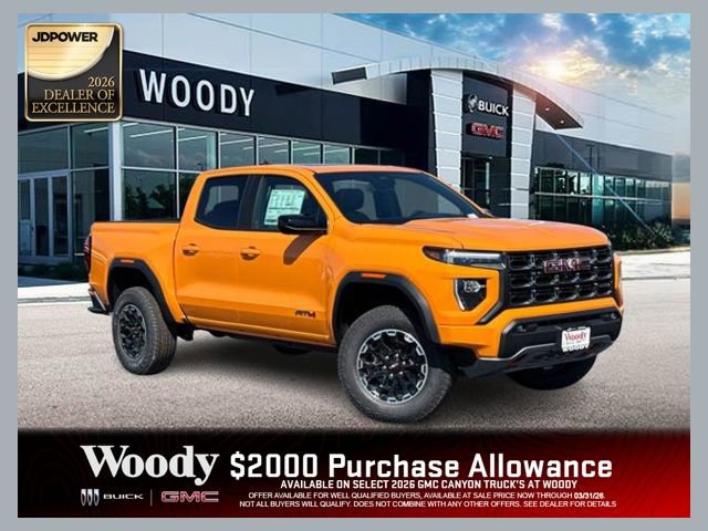 New 2026 GMC Canyon AT4 w/ Technology Plus Package AWD/4WD image 1