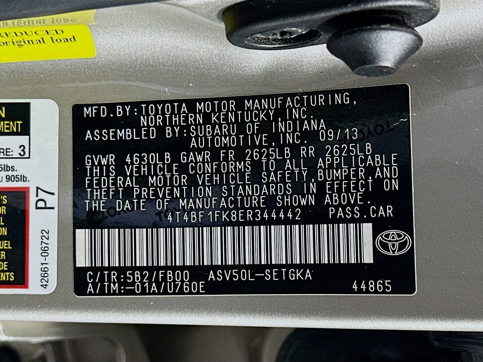 Used 2014 Toyota Camry XLE FWD image 30