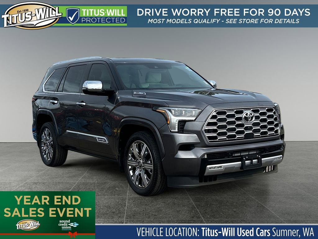 Used 2025 Toyota Sequoia Capstone video 1