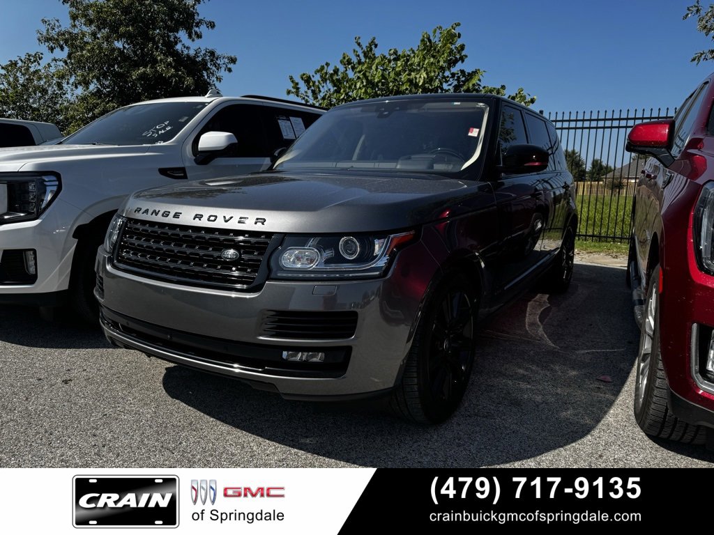 Used 2017 Land Rover Range Rover Long Wheelbase Supercharged