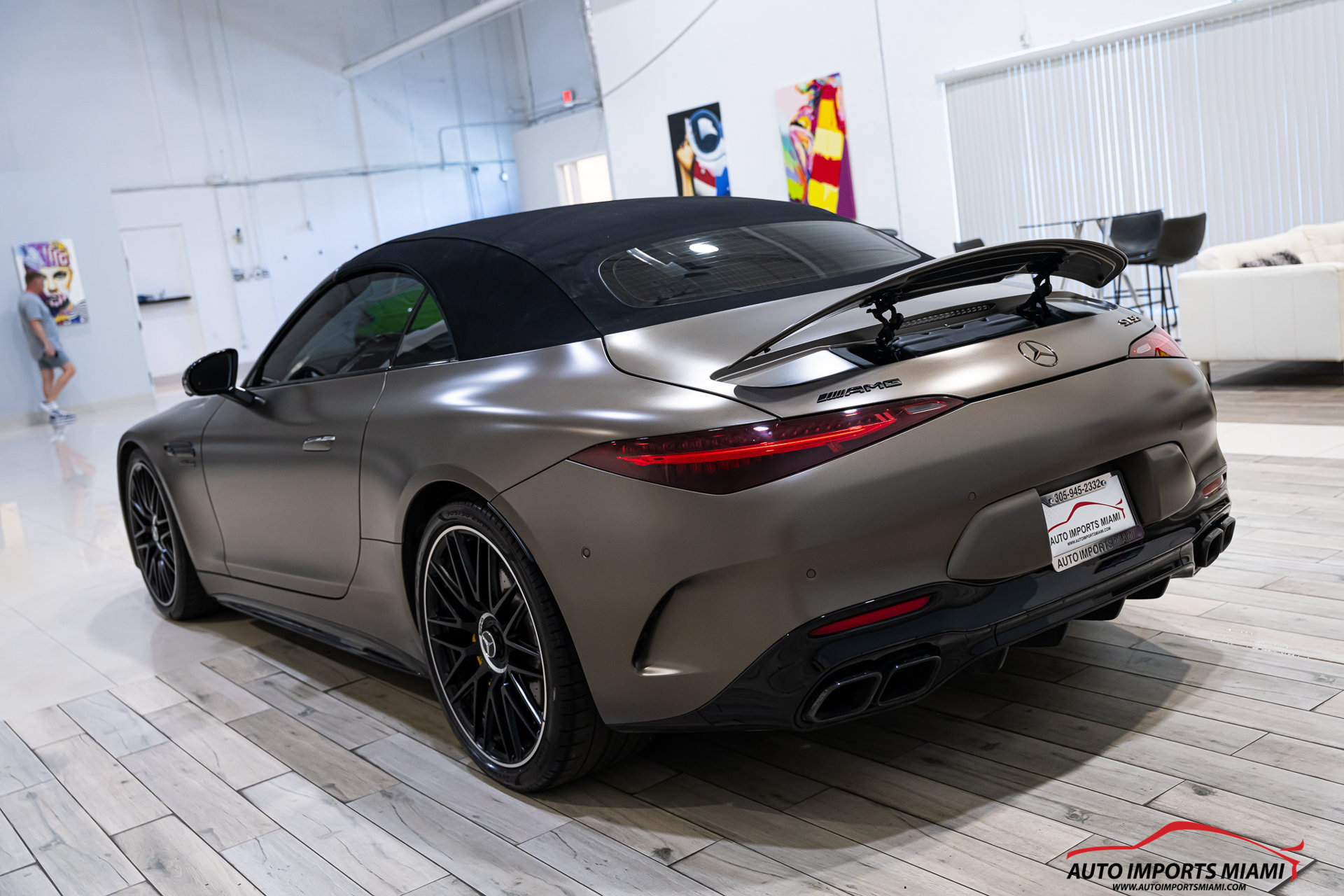 Used 2022 Mercedes-Benz SL 55 AMG 4MATIC image 16