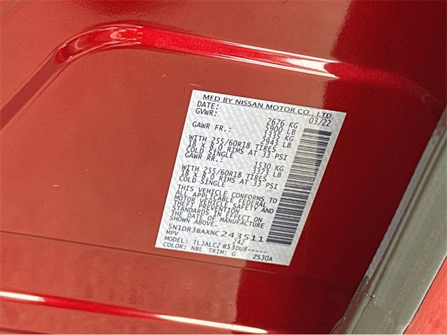 Used 2022 Nissan Pathfinder SV image 11