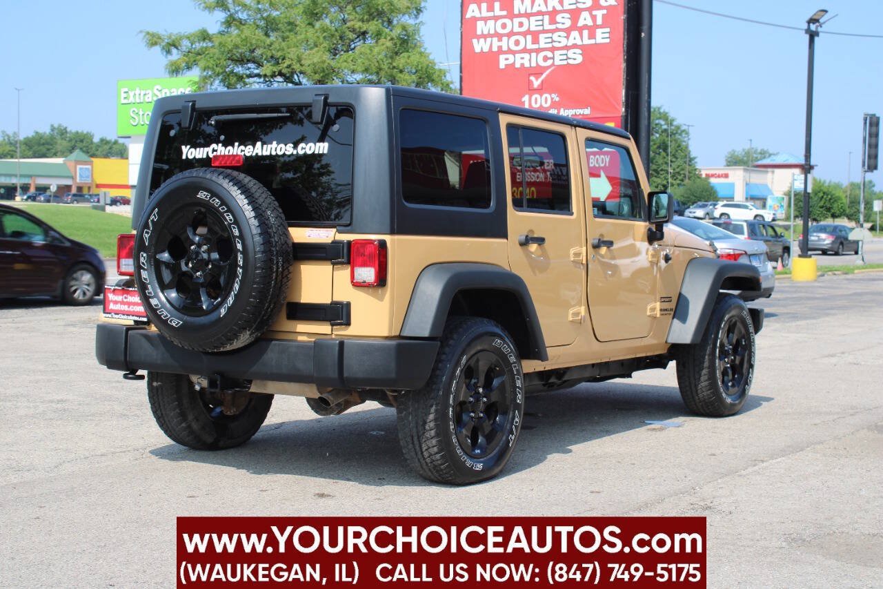 Used 2013 Jeep Wrangler Unlimited Sport AWD/4WD image 5