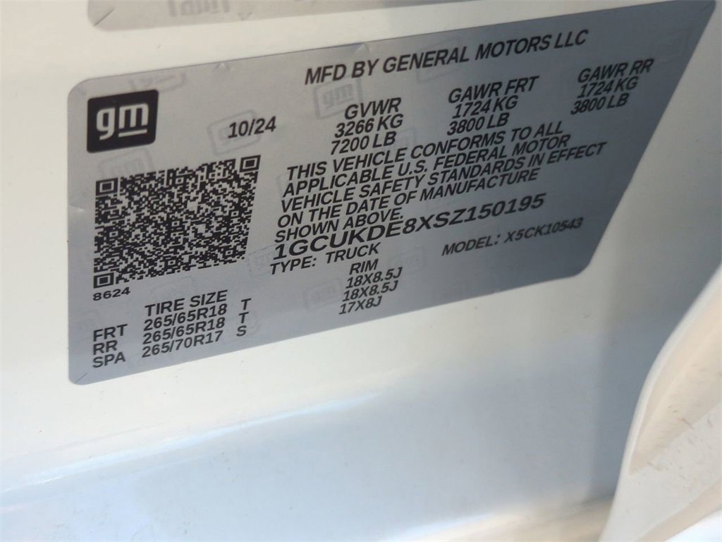 Certified 2025 Chevrolet Silverado 1500 LT w/ Z71 Off-Road Package image 33