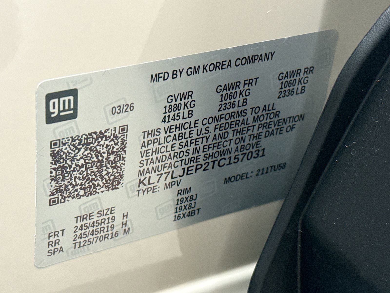 New 2026 Chevrolet Trax RS w/ Sunroof Package FWD image 35