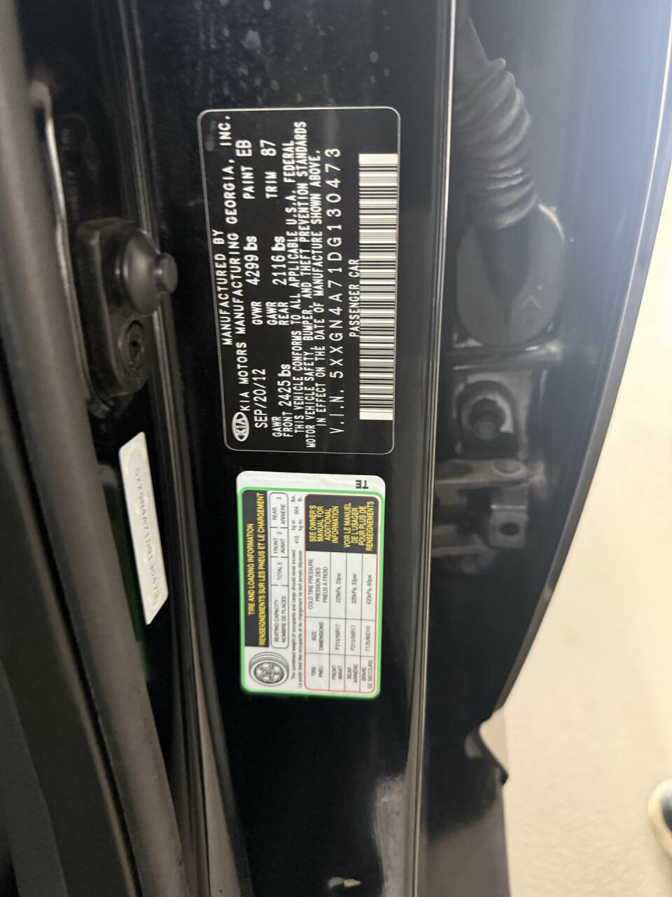 Used 2013 Kia Optima EX w/ Premium Pkg image 32