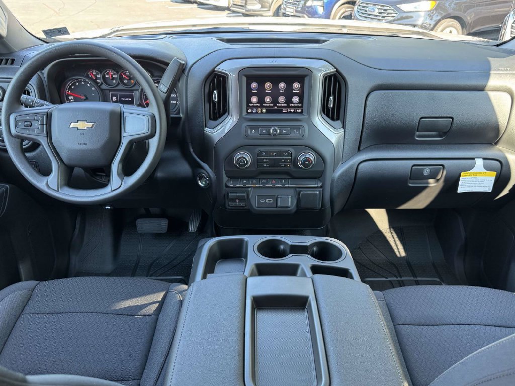 New 2026 Chevrolet Silverado 1500 Custom w/ Turbomax Blackout Package AWD/4WD image 3