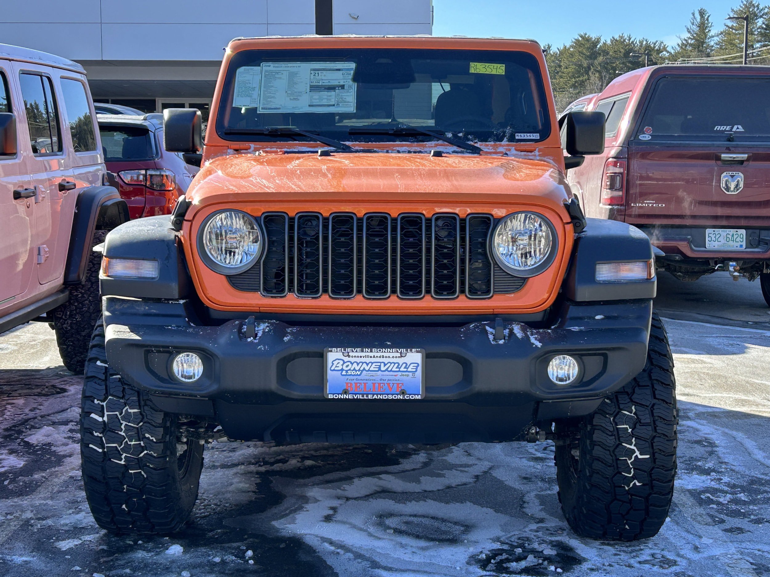 New 2025 Jeep Wrangler Sport AWD/4WD image 7