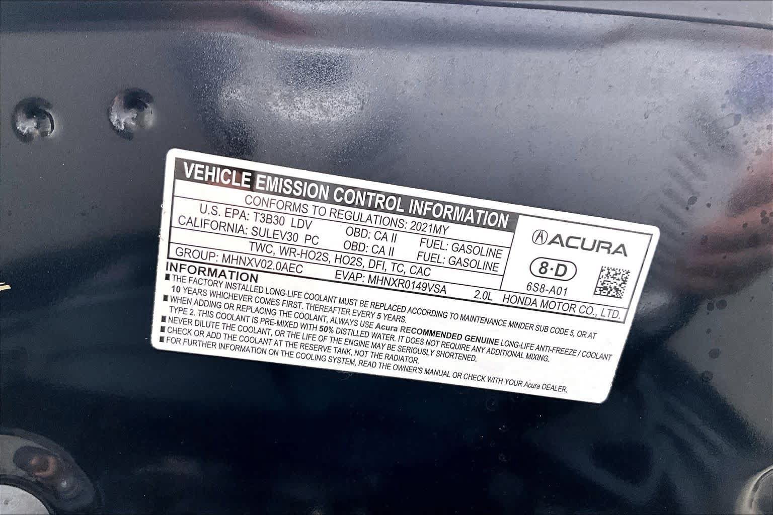 Used 2021 Acura TLX w/ A-SPEC Package AWD/4WD image 33
