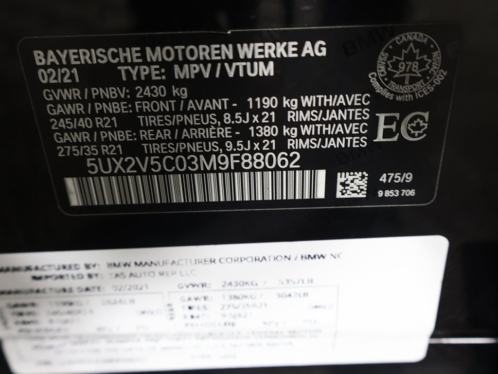 Used 2021 BMW X4 M40i image 56