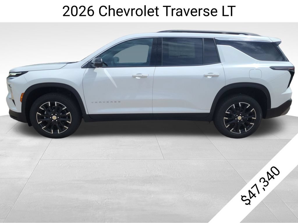 New 2026 Chevrolet Traverse LT w/ Sun and Wheel Package FWD image 2