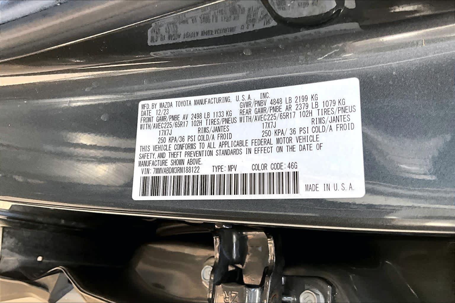 Used 2024 MAZDA CX-50 AWD 2.5 S w/ Weather Package image 34