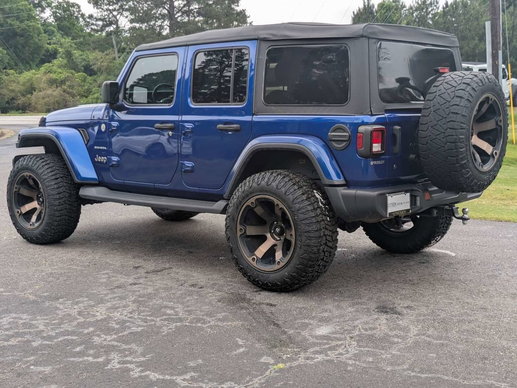 Used 2020 Jeep Wrangler Unlimited Sahara AWD/4WD image 4