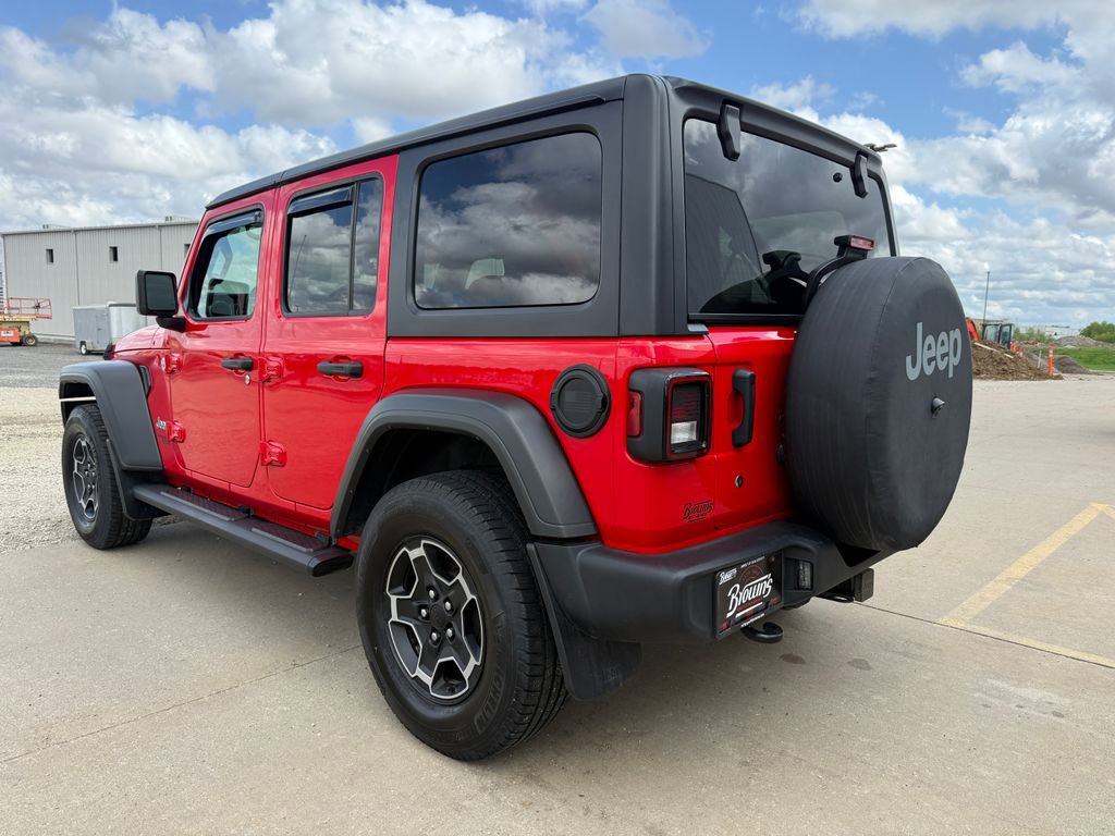 Used 2019 Jeep Wrangler Unlimited Sport S AWD/4WD image 7