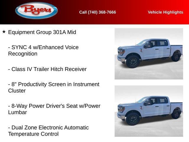 Used 2023 Ford F150 XLT w/ Equipment Group 301A Mid image 6