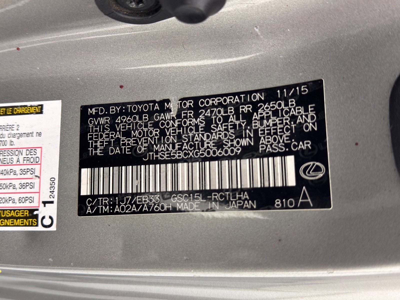 Used 2016 Lexus RC 350 F Sport image 40